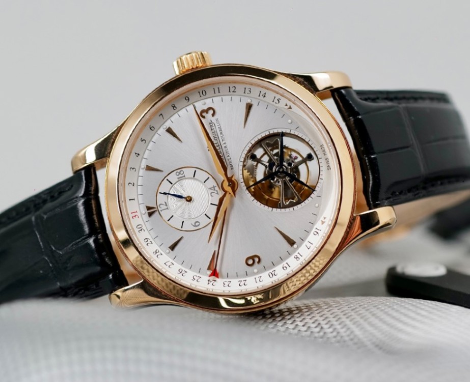 Jaeger-LeCoultre Master Tourbillon Dual Time 18k Rose Gold