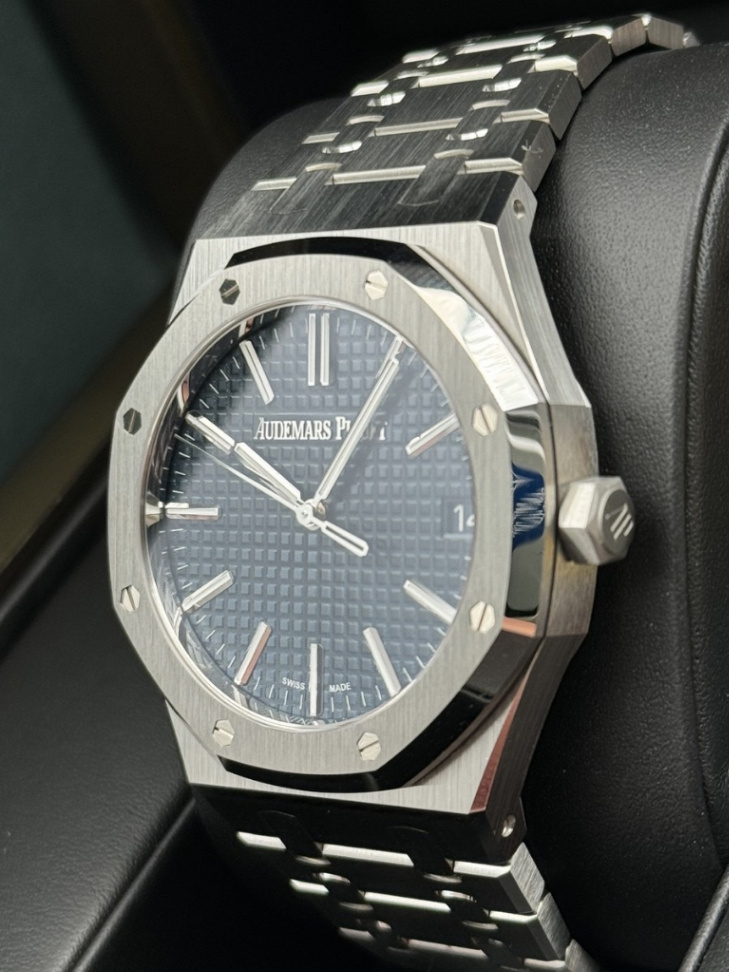 AP Royal Oak 15510ST Blue Dial 41mm - Image 3