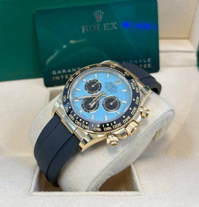 Rolex Daytona Tiffany Blue Oysterflex 40mm - Image 2