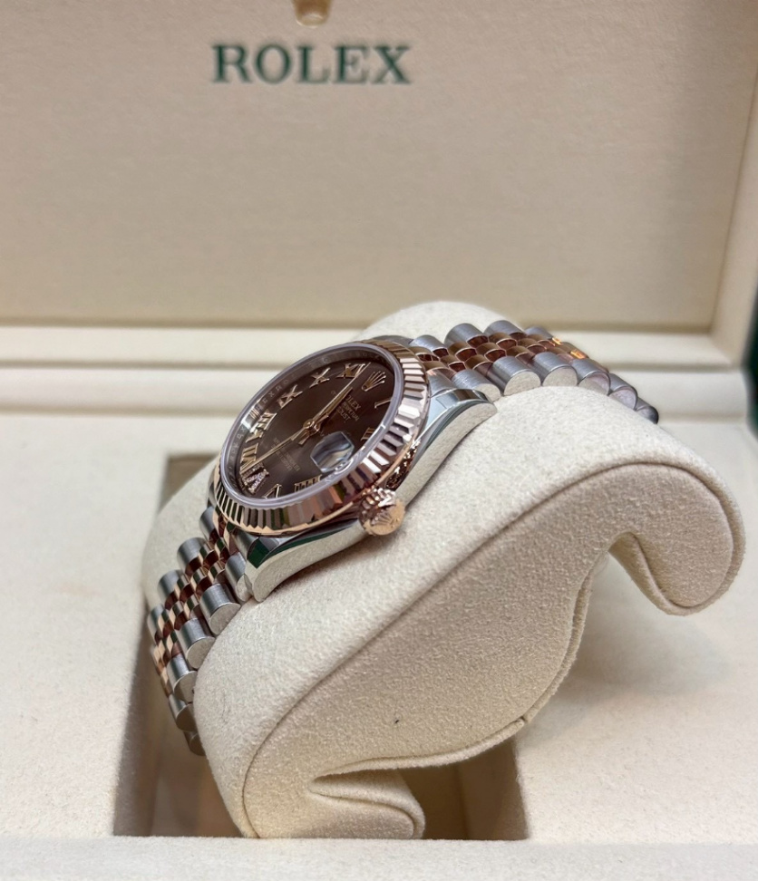 Datejust Chocolate Roman VI 2t Rose Gold 31mm - Image 3