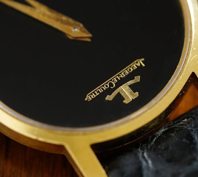 Jaeger-LeCoultre Vintage Onyx Dial Yellow Gold thumbnail 3