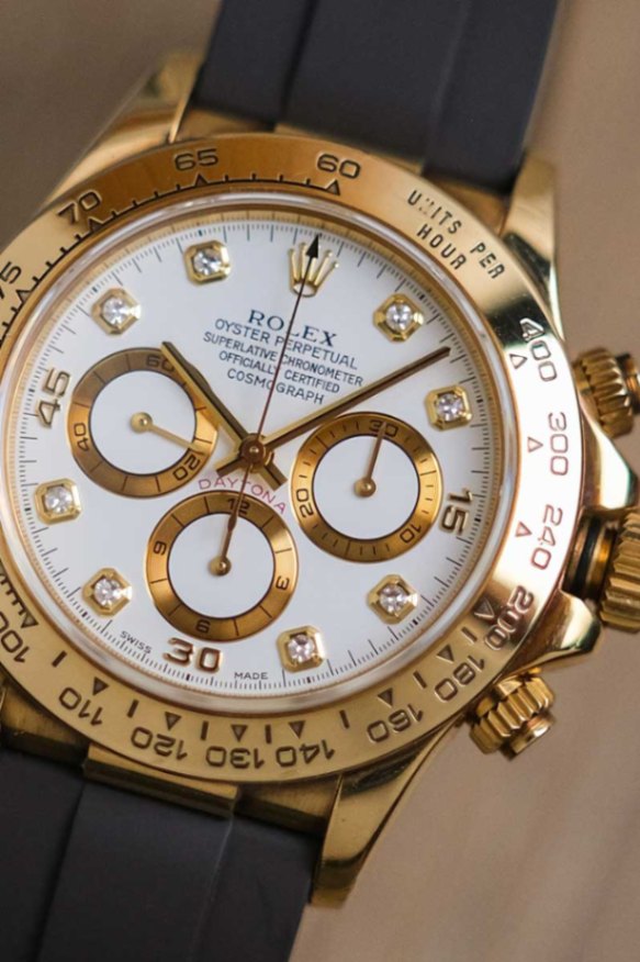 Rolex Cosmograph Daytona Zenith 18K Yellow Gold 16518 thumbnail 5