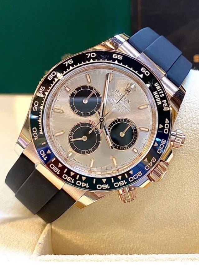 ROLEX Daytona Sundust Dial Oysterflex 126515LN  thumbnail 2