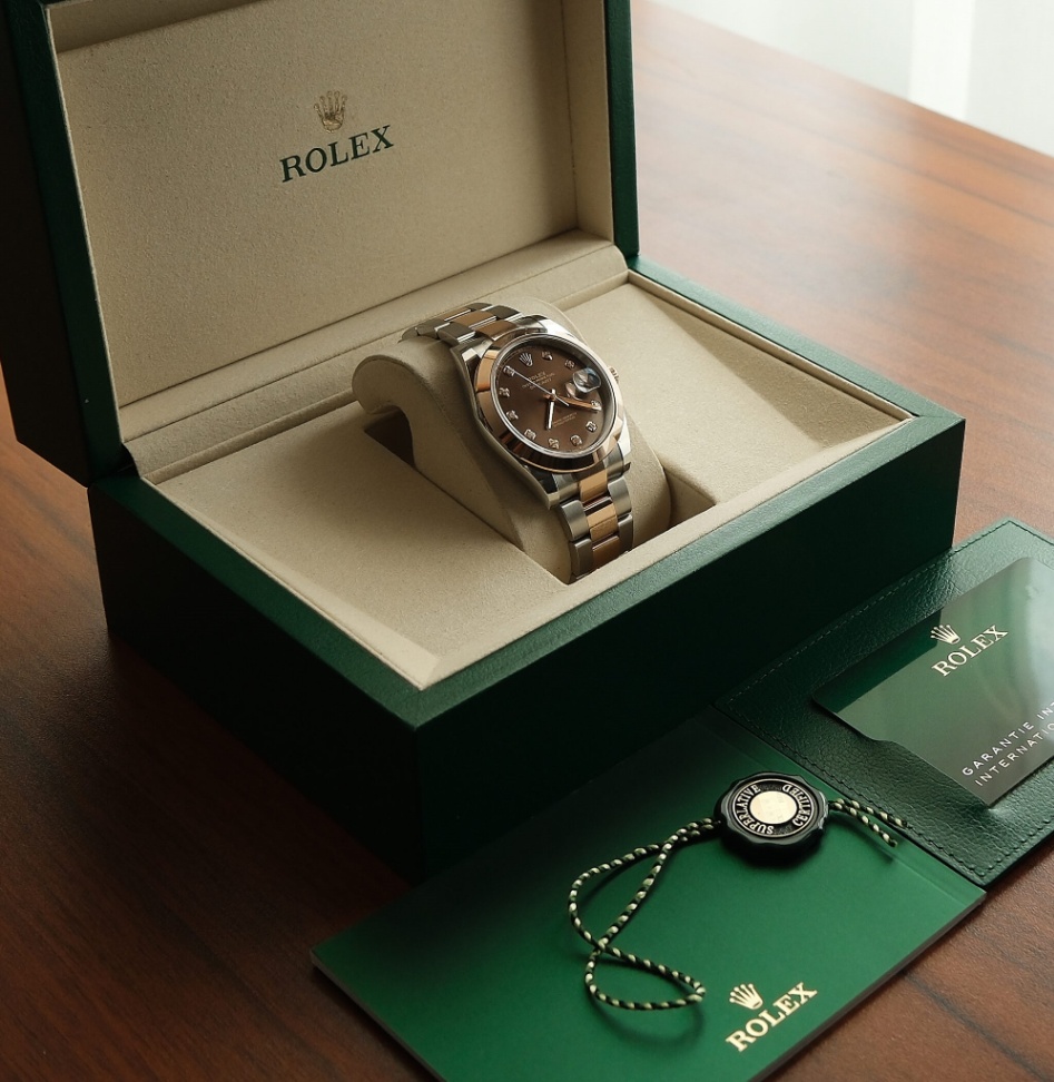 Rolex New Datejust 126301 Chocolate Diamond Dial Two-Tone Oyster 2026 - Image 10