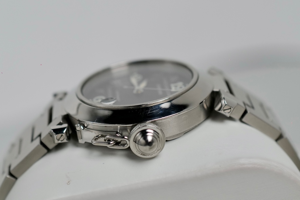 CARTIER Pasha 2324 Black Dial 35mm Automatic - Image 4