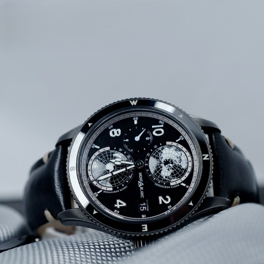 MONTBLANC 1858 Geosphere UltraBlack Limited Edition 858pcs 42mm