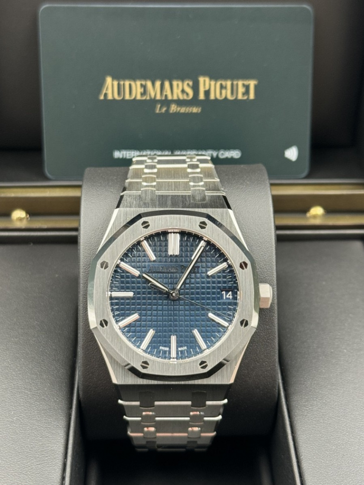 AP Royal Oak 15510ST Blue Dial 41mm - Image 1