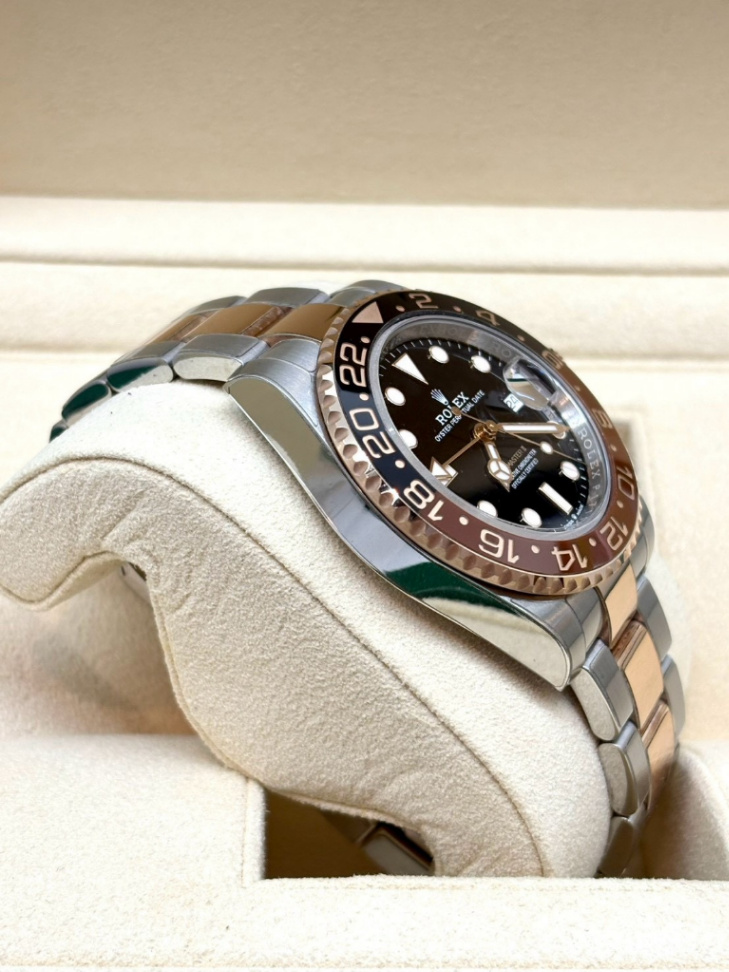 Used GMT Master || Rootbeer 2t Rose Gold 40mm(ติดฟิล์ม) thumbnail 4