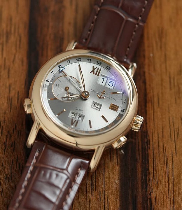 Ulysse GMT Perpetual Rose Gold