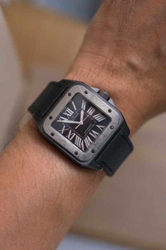 Cartier Santos 100 XL Black PVD W2020010 thumbnail 5
