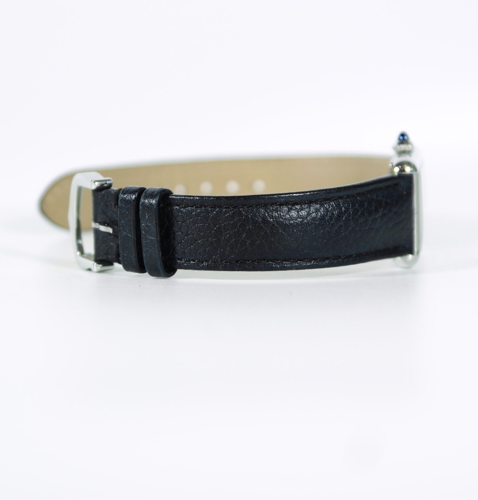 Cartier Tank Must WSTA0042 Small Silver Dial Black leather strap 2022 - Image 7