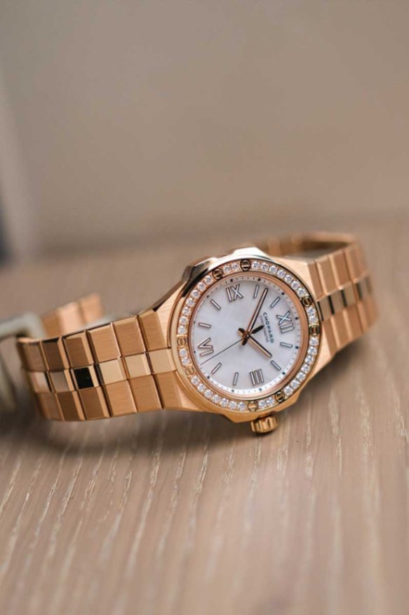 Chopard Alpine Eagle 36 Rose Gold Diamond 295370-5002 - Image 5