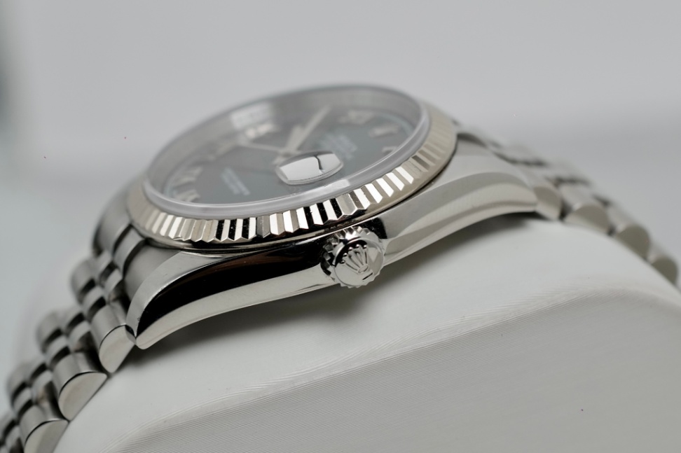 ROLEX Datejust 36 116234 Blue Roman Dial Jubilee - Image 6