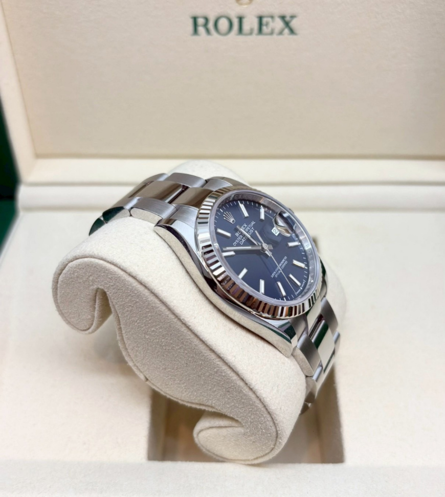 Datejust Blue Dial Oyster 36mm thumbnail 4