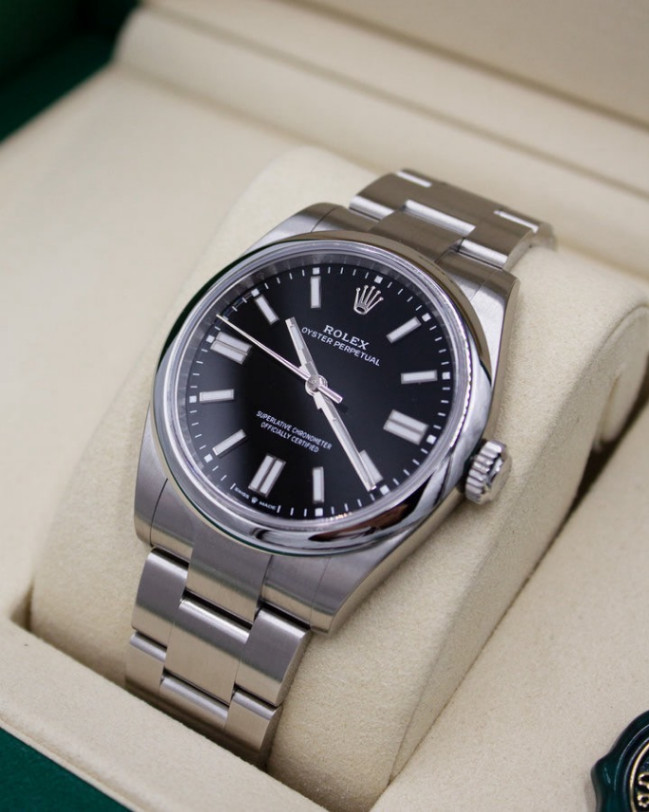 Oyster Perpetual Black Dial 41mm - Image 2