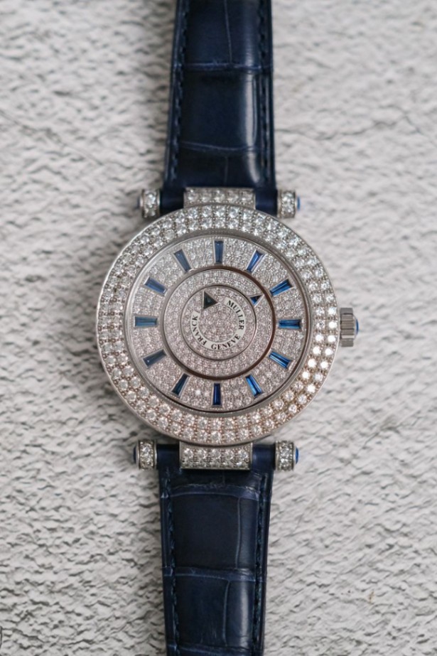 Franck Muller Double Mystery 18K White Gold DM 42 D 2R CD