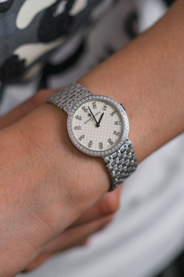 VACHERON CONSTANTIN Patrimony Full 18K White Gold Diamond thumbnail 5