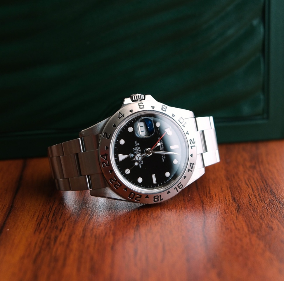 Rolex Consignment Explorer II 16570 Black Dial Oyster Steel 2011 40mm. - Image 5