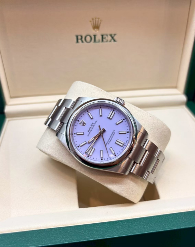 Oyster Perpetual Lavender Dial 41mm thumbnail 2