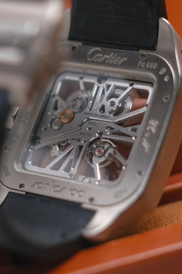 Cartier Santos 100 XL Skeleton Palladium W2020018 thumbnail 2