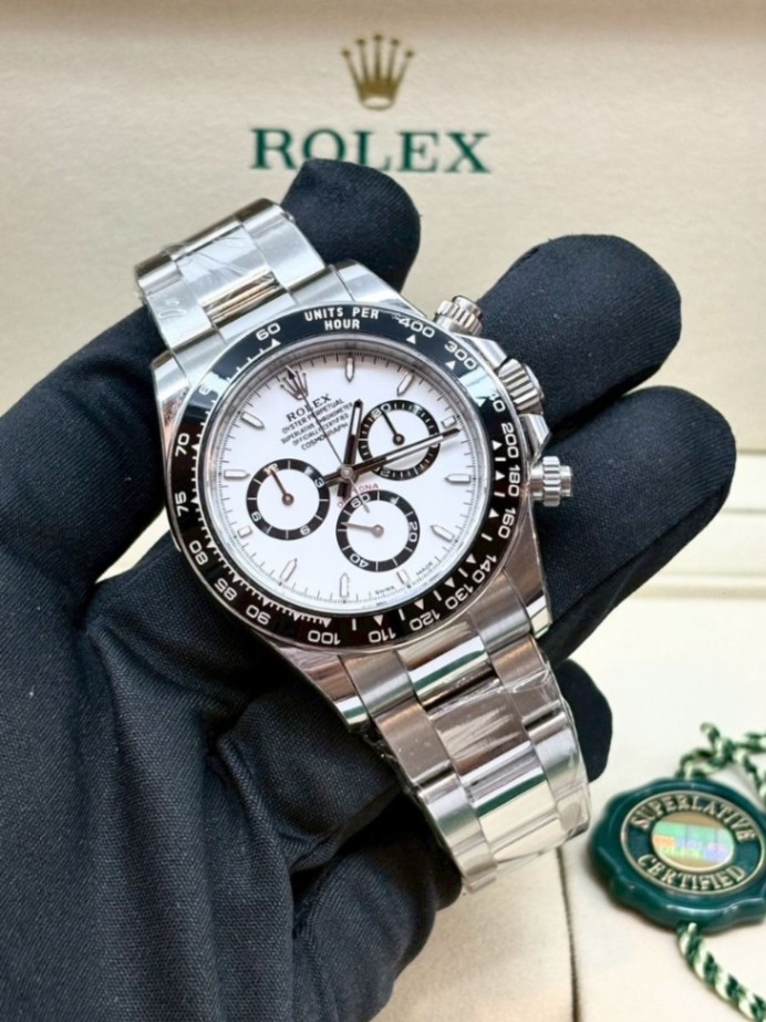 ROLEX Daytona Panda 126500LN White Dial 40mm