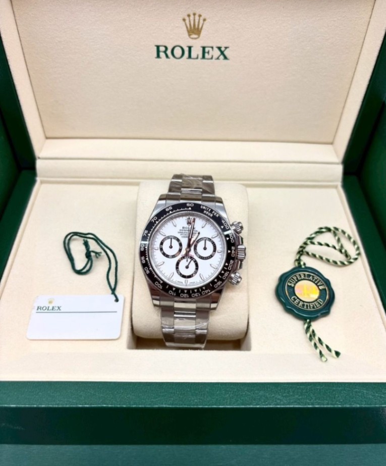 ROLEX Daytona Panda 126500LN White Dial 40mm thumbnail 5