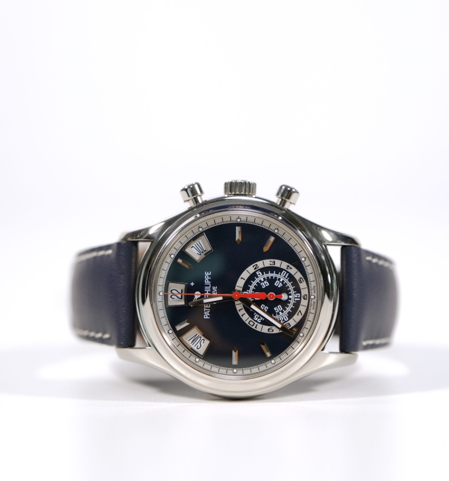 Patek Philippe Complication 5960/01G Annual Calendar Blue Dial 2018 40mm. thumbnail 3