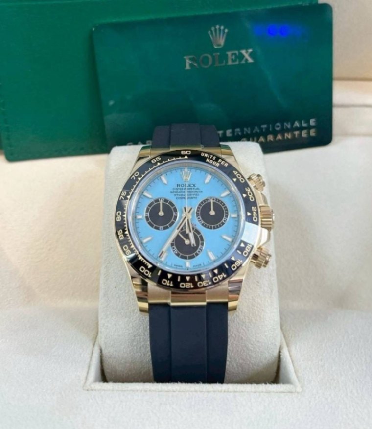 Rolex Daytona Tiffany Blue Oysterflex 40mm