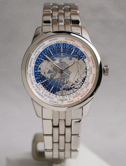 JaegerLeCoultre Master Control Geographic Blue