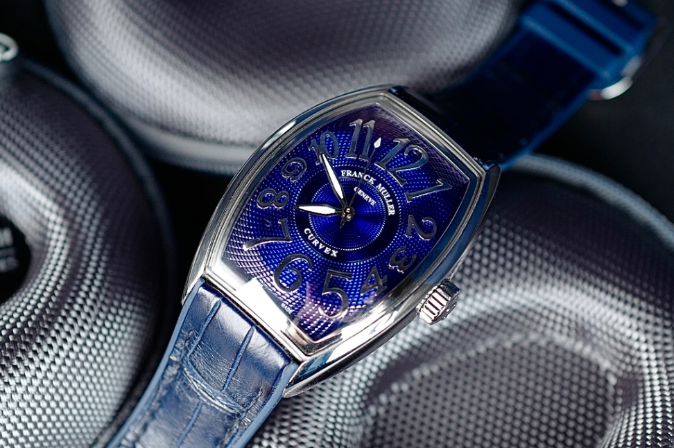 FRANCK MULLER Curvex CX 36 Blue 36mm 2022 thumbnail 2