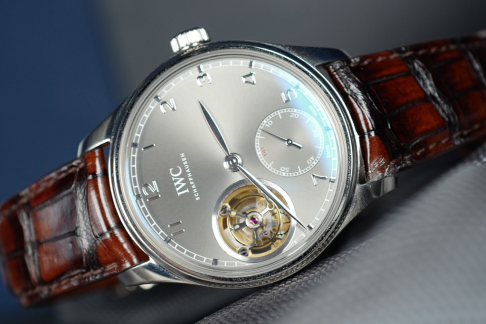 IWC Portugieser Flying Tourbillon Hand-Wound White Gold IW546301 43mm thumbnail 2