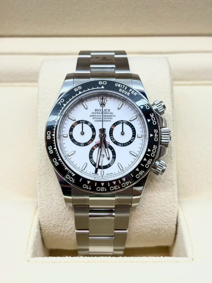 Daytona White Dial Ceramic 40mm