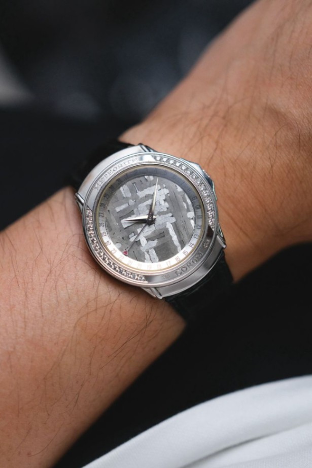 CORUM Meteorite Dial Platinum Diamond - Image 3