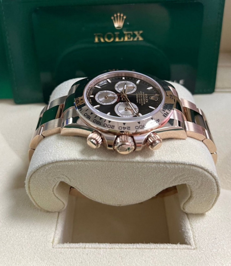 Daytona Black Dial Full Rose Gold 40mm thumbnail 2