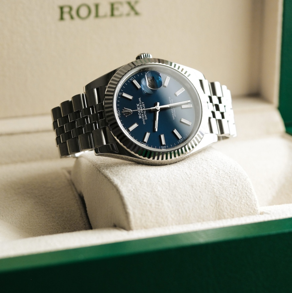 Rolex Datejust 126334 Blue Dial White Gold Jubilee 41mm. - Image 10