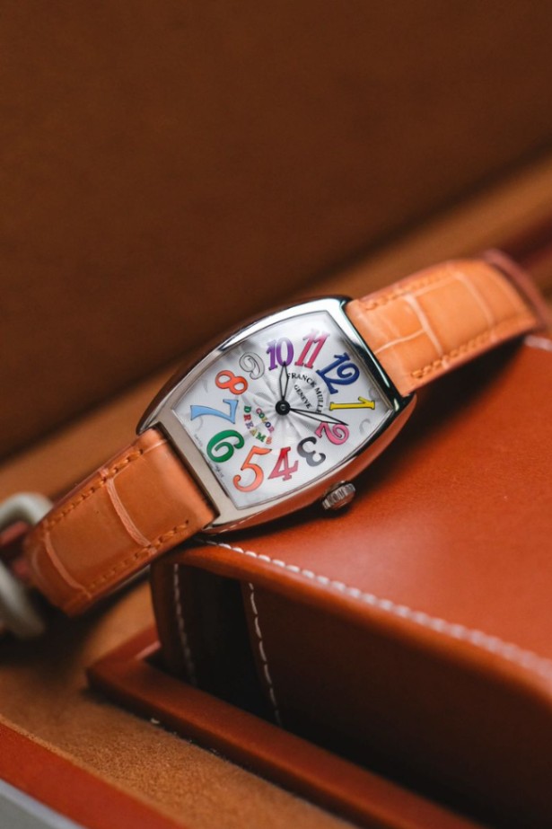 Franck Muller Curvex Color Dreams 18K White Gold 7502 QZ thumbnail 5