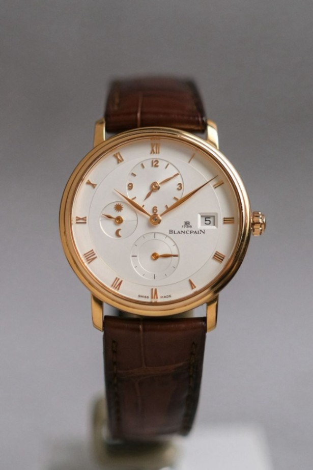 Blancpain Villeret Dual Time Zone 18K Rose Gold