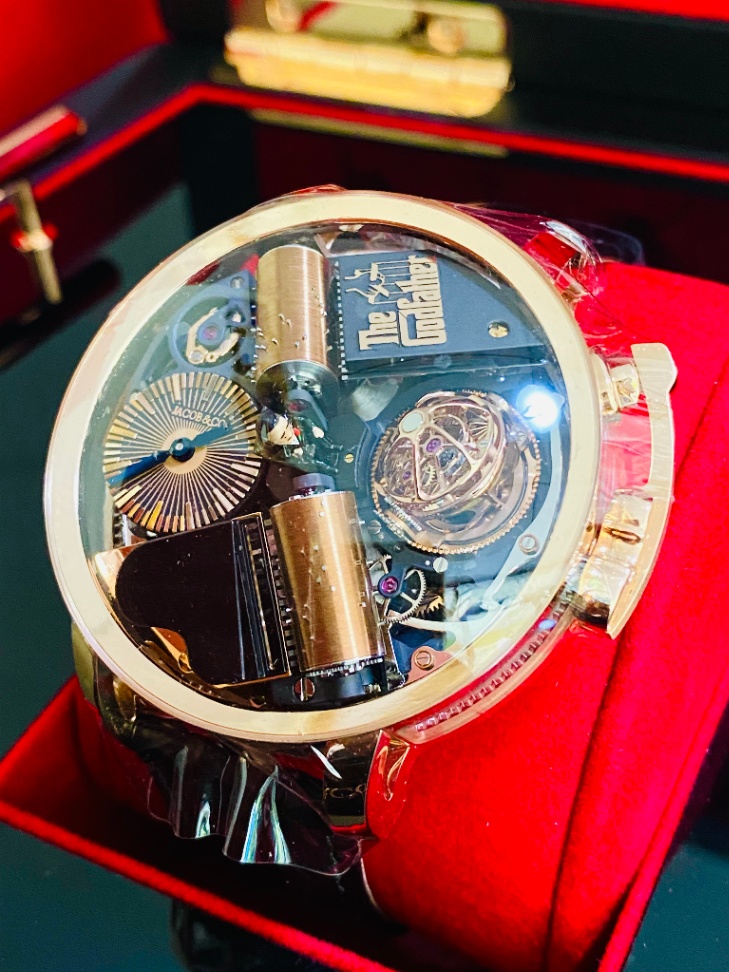 Nos Jacob & Co OPERA GODFATHER MUSICAL Triple Axis Tourbillon