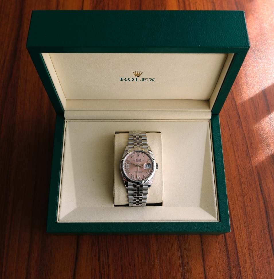 Rolex New Datejust 126234 Pink Diamond Dial Jubilee 2025 36mm. - Image 7