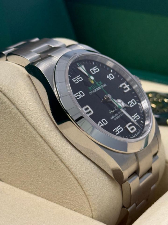 Air-King Black Dial Oystersteel 40mm thumbnail 4