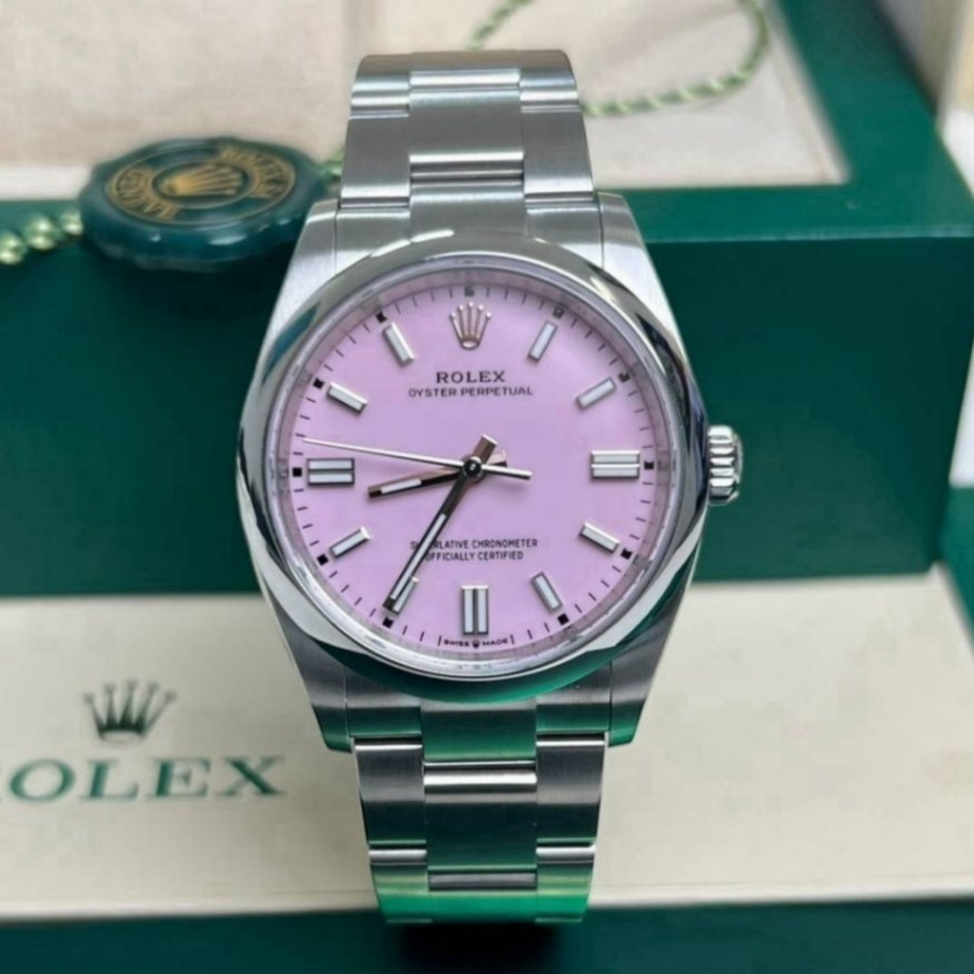 Oyster Perpetual Candy Pink Dial 36mm