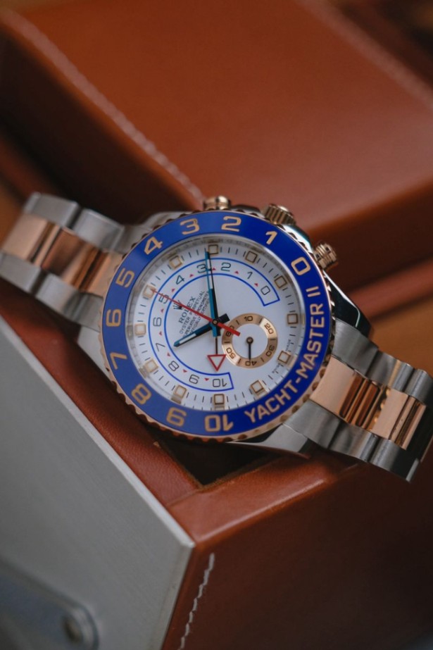 ROLEX YACHT MASTER II 2 tone 116681 - Image 5