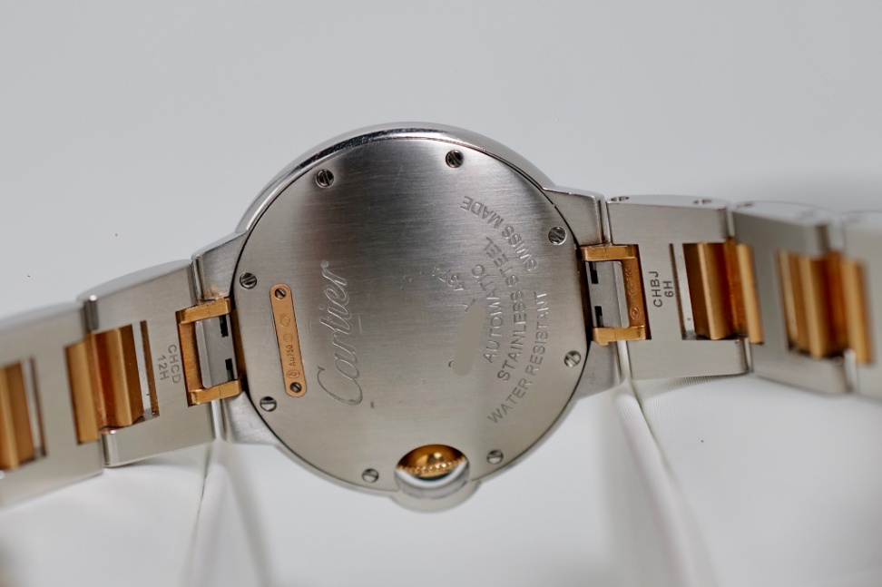Cartier Ballon Bleu 33mm 2Tone Rose Gold Diamonds - Image 2