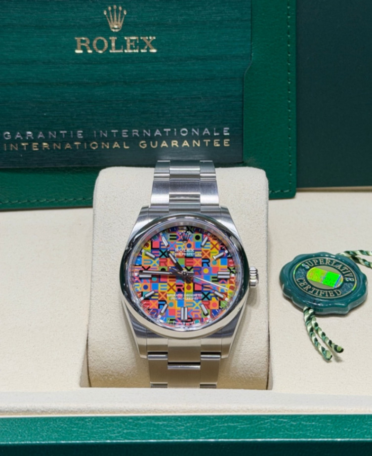 Oyster Perpetual Multicolor Jubilee Motif 36mm