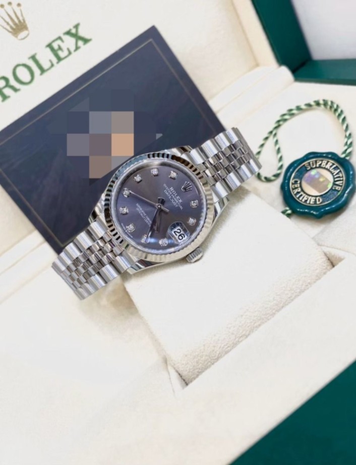 ROLEX Datejust 278274G “Grey Diamond Dial” Jubilee thumbnail 2