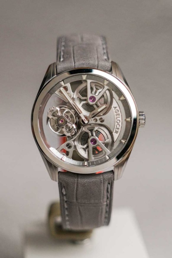 AGELOCER Free-Sprung Balance Manta Flying Tourbillon 9301A7