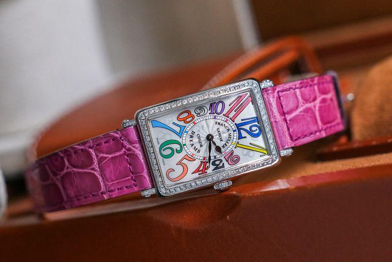 Franck Muller Long Island Color Dreams Diamond 952 QZ thumbnail 5