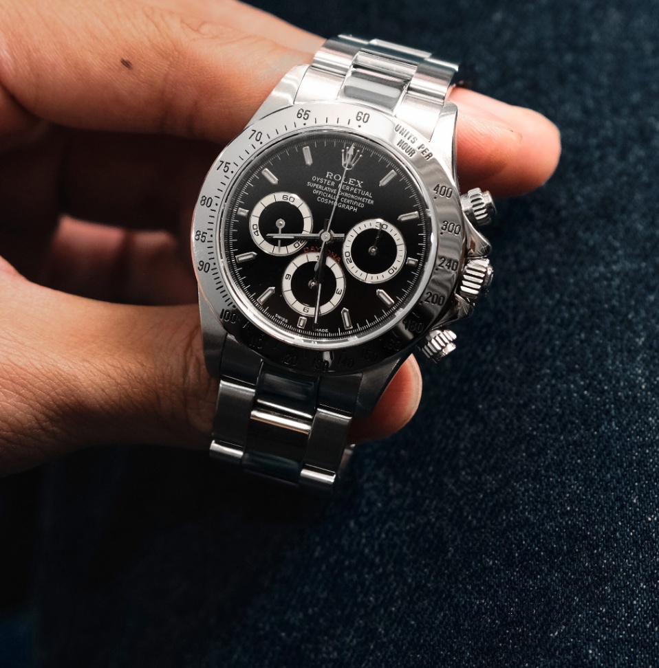 Rolex Daytona 16520 ‘Zenith’ Black Dial Oyster Steel 1999 thumbnail 8