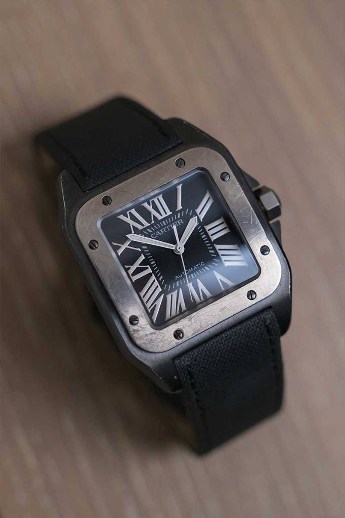 Cartier Santos 100 XL Black PVD W2020010 thumbnail 4
