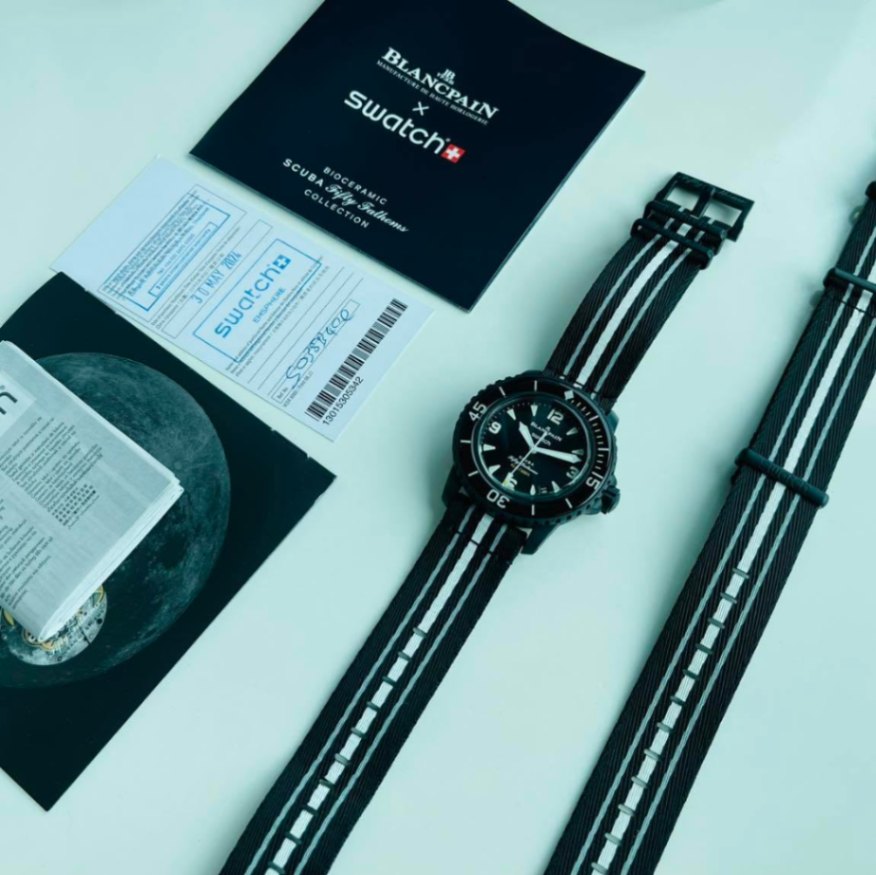 BLANCPAIN X SWATCH BIOCERAMIC SCUBA FIFTY FATHOMS - Image 2